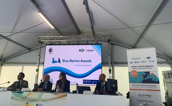 I Blue Marina Awards iniziativa unica per la portualità turistica e meritevole di entrare nei cluster marittimi WestMed