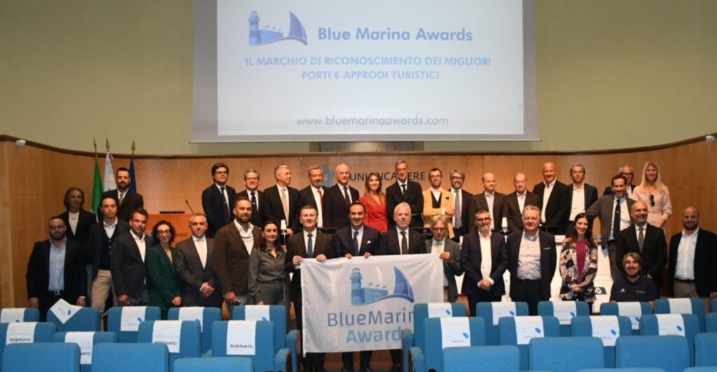 Cerimonia premiazioni Blue Marina Awards terza edizione Roma 2024